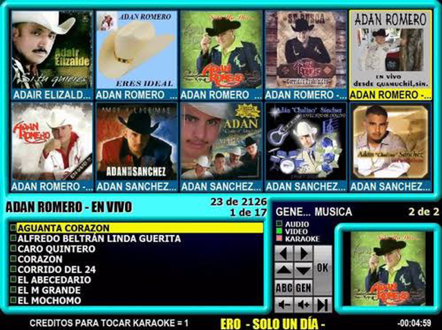 SISTEMA DE JUKEBOX PSROCKOLA