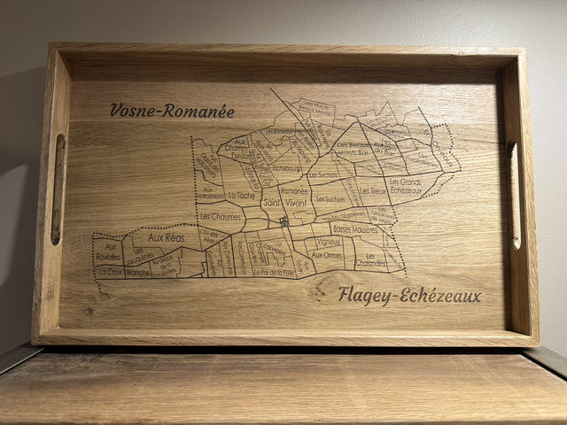 Plateau de dégustation Vosne Romanée 