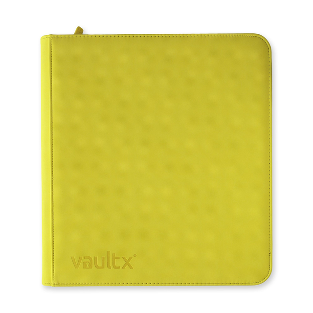 Vault X: EXO-TEC Zip Binder 12-pocket (Sunrise Yellow)