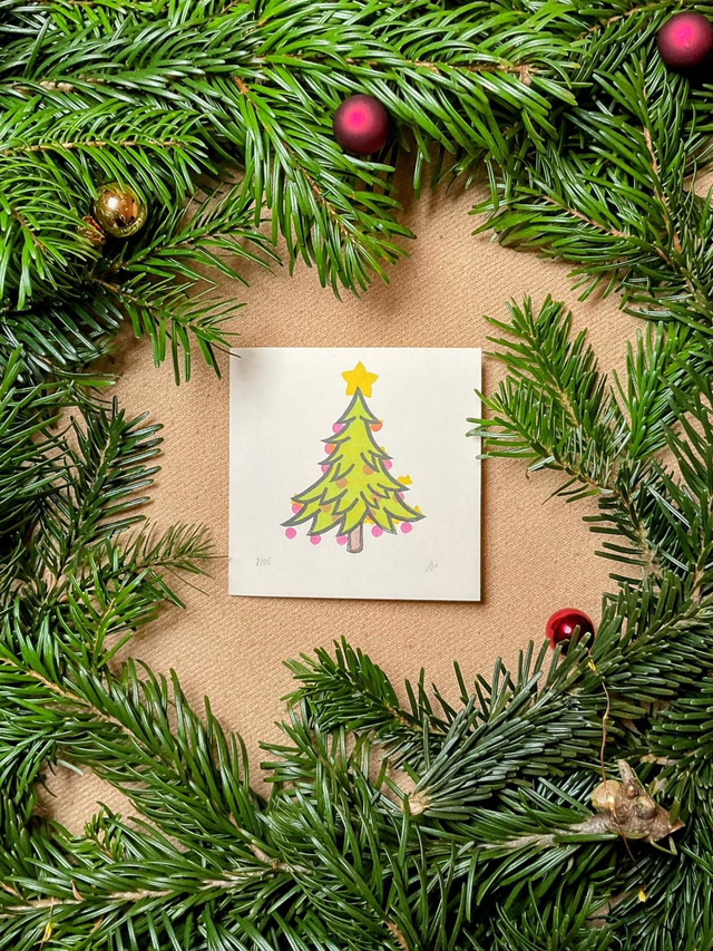 Weihnachtskarte "Tannenbaum"