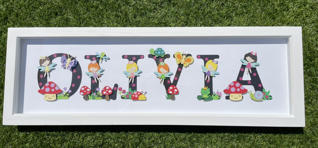 Fairy Name Frame