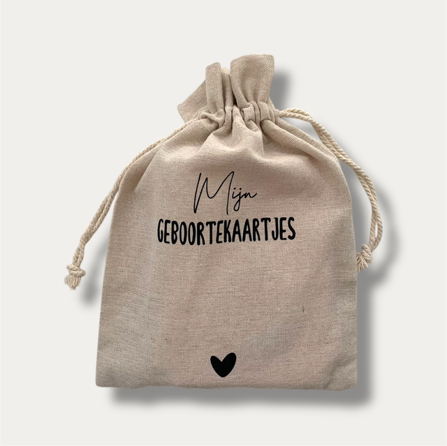 Bewaarzakje | Mijn Geboortekaartjes