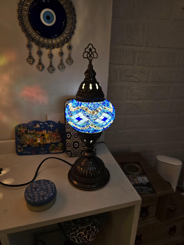 Medium Mosaic Table Lamp 