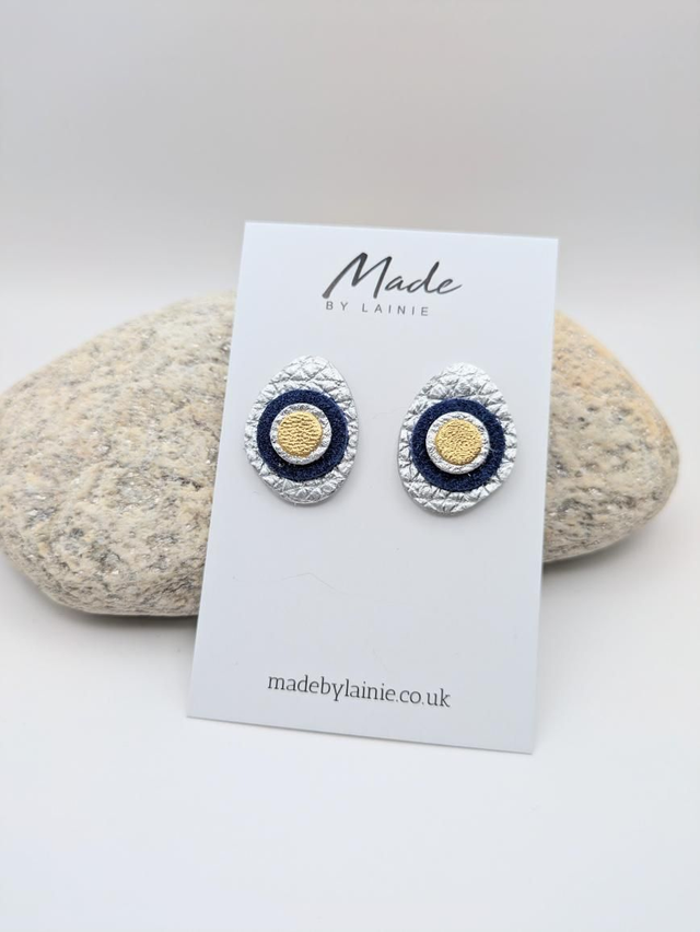 Pebble Stud Earrings (2)