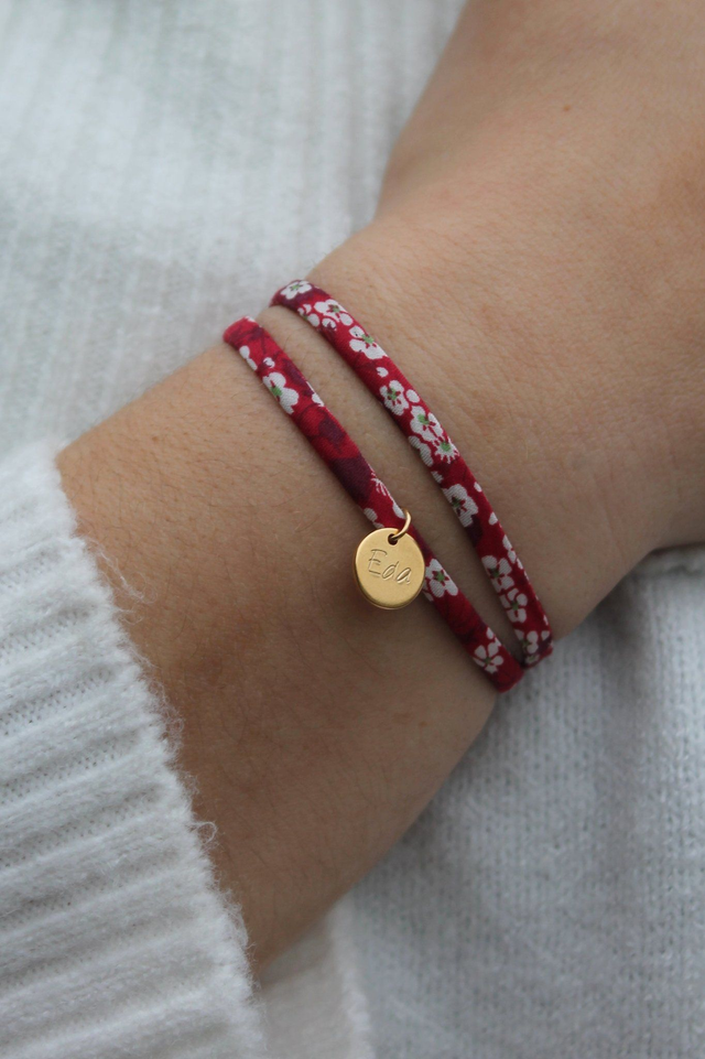 Le Romantique| Bracelet liberty personnalisé 