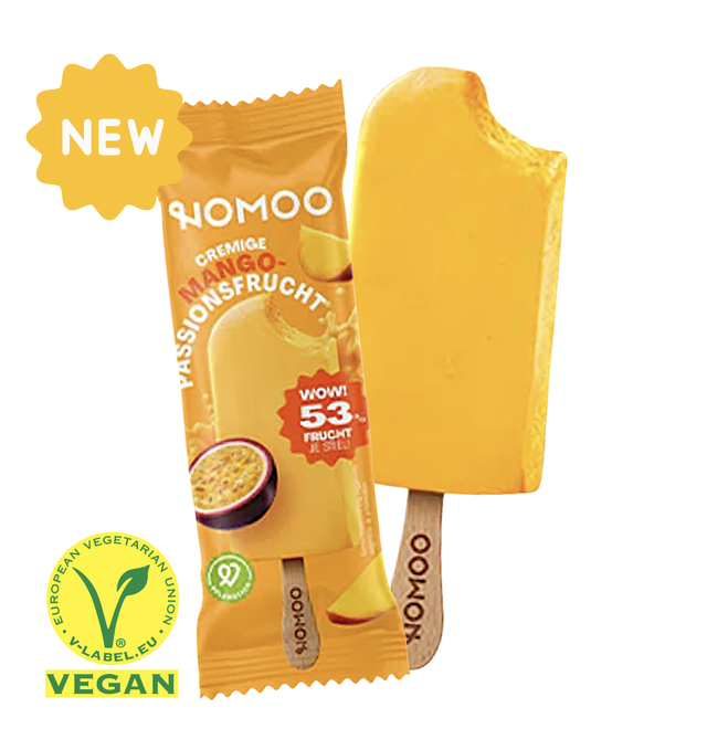 Mango-Passionsfruchteis