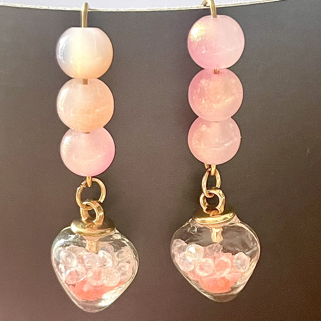 BO10 - Boucles d’oreilles cœurs