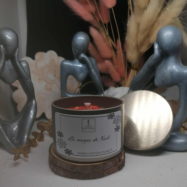 Bougie " La magie de Noël"