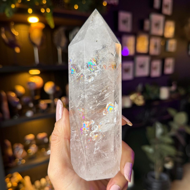 Clear Quartz Tower R53F5