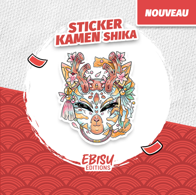 Sticker Kamen Shika