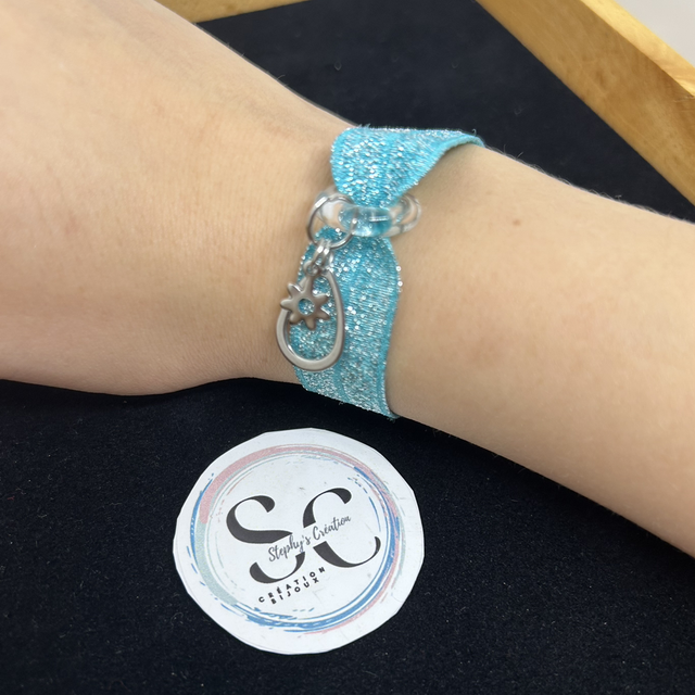🌟 Bracelet ruban élastique -