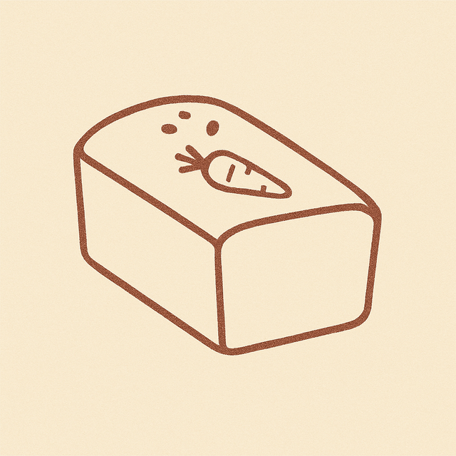 Cake aux carottes vegan