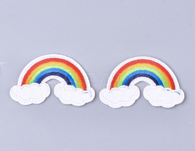 Silitysmerkki sateenkaari 1kpl