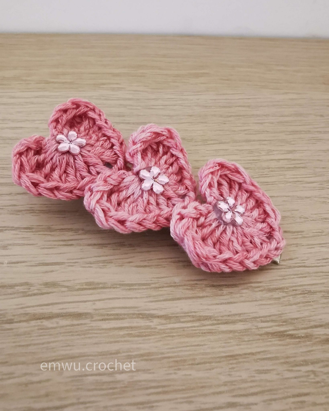 💗 Barrette Self-Love - Rose tendre