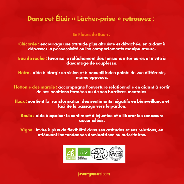 Élixir ~ Lâcher prise