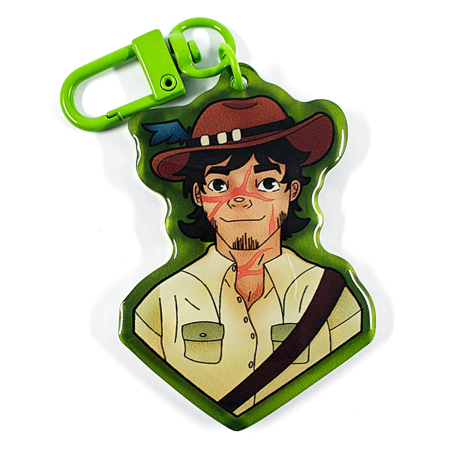 Hermitcraft Scar Keychain