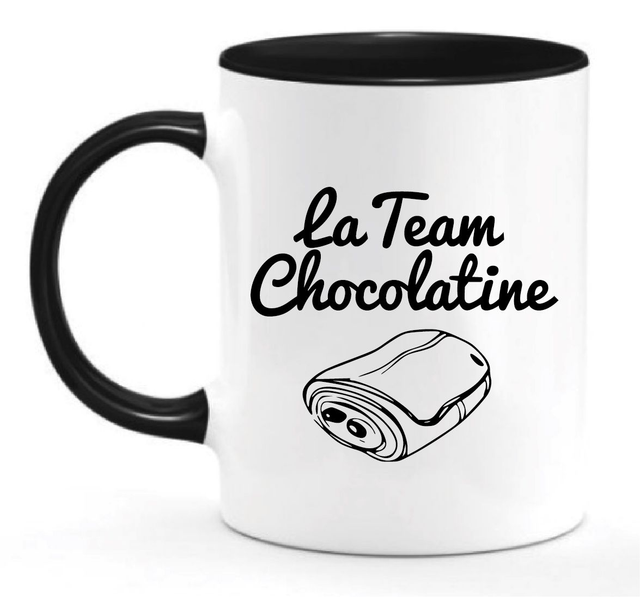 Mug céramique &quot;Team chocolatine&quot;