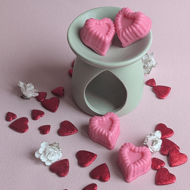 💗 Fondants parfumés cœur – Vanille (64g)