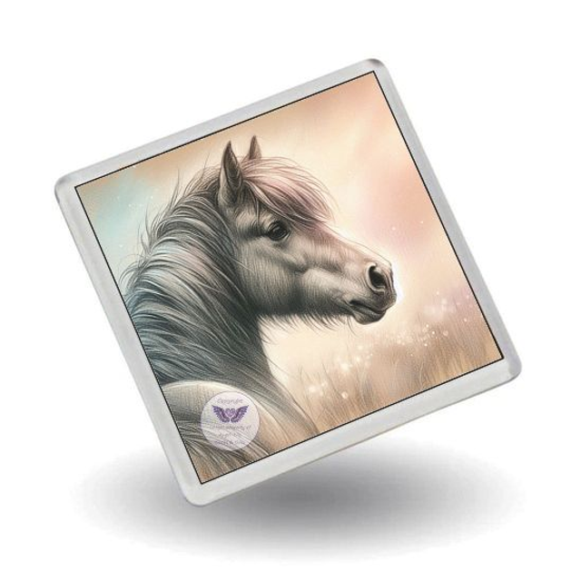 Artistic Horse print Fridge Magnet (H10)
