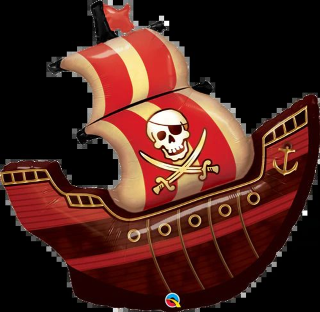 40" PIRATE SHIP FOIL