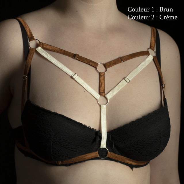 Harnais [Mix&amp;Match] - Buste - HB-005 - Bicolore