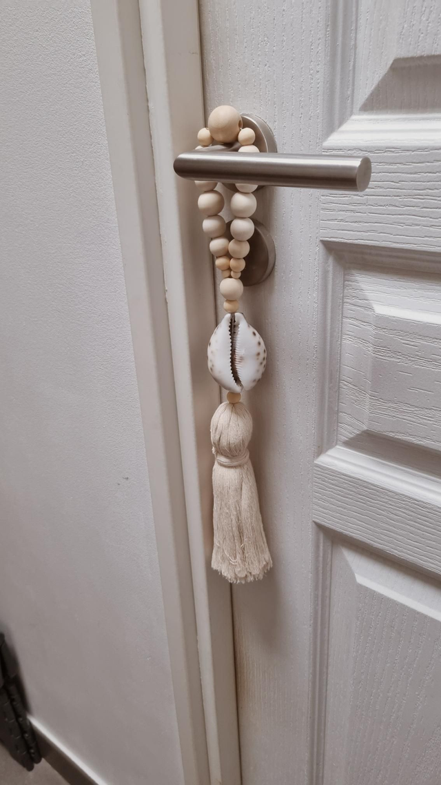 Embrasse tigris - pompon beige