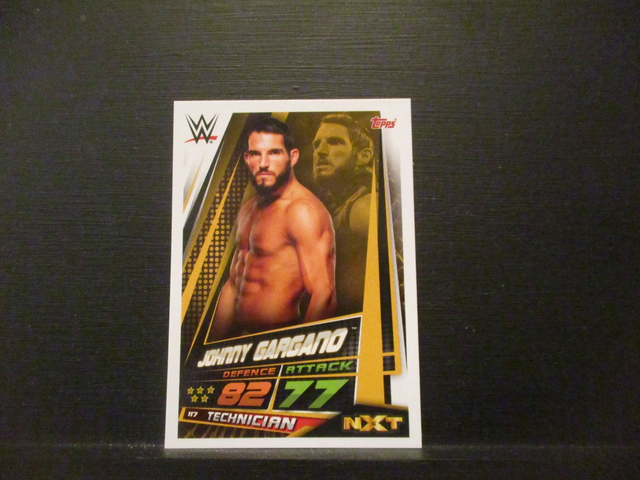 Johnny Gargano - NXT Slam Attax Universe Original Trading Card #117