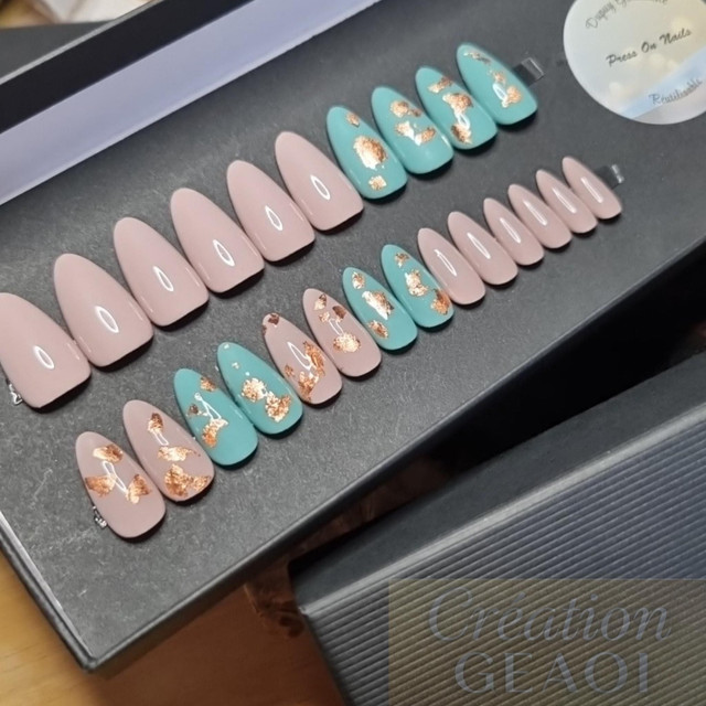 Mix kat copper leaves little Amande S créer sur commande délai de 7jours ouvrable