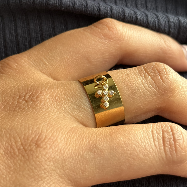Bague Croix