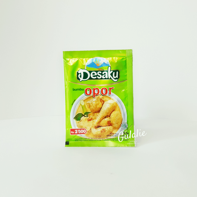 DESAKU Bumbu Opor - Préparation de Soupe de Poulet Curry Blanc