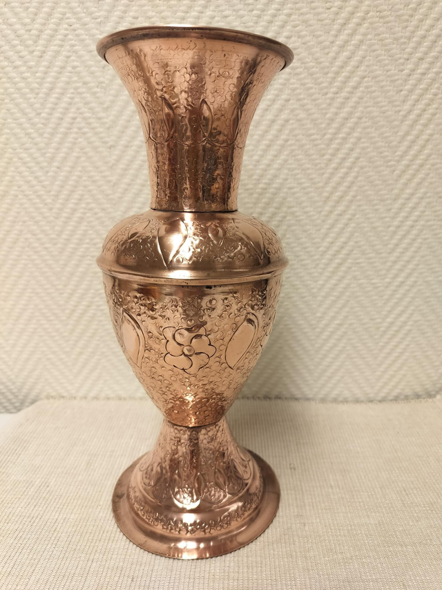 Vintage kupari maljakko #161