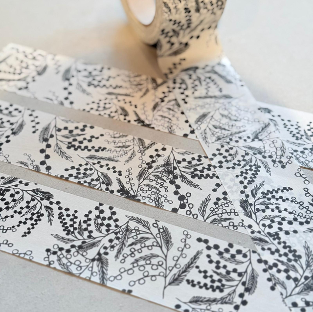 Klebeband Mimose schwarz