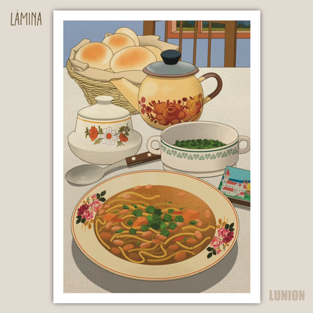 Porotos con riendas