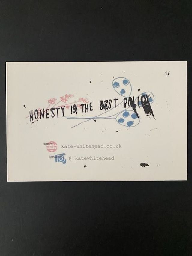 Book.  'Honesty Is The Best Policy'