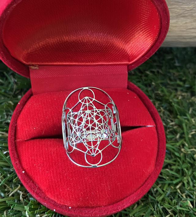 Bague Réglable Métatron Acier Inoxydable 