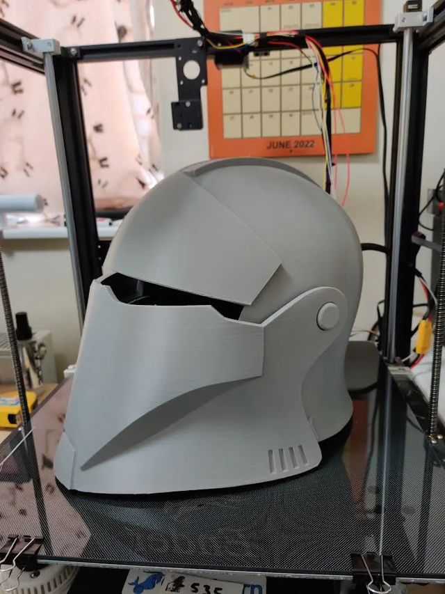 Star Wars 3D Printed Medieval Commander Wolffe Helmet - DIY Kit