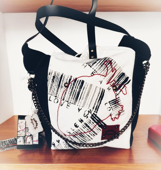 Borsa Cuore Pintadera