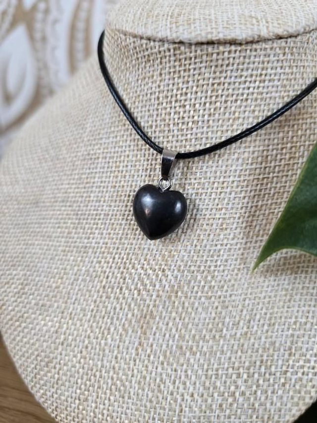 Hématite - Pendentif Cœur 