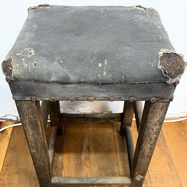 1916 Dated G.E.R Railway Signal Box Stool – Original Industrial Railway Furniture