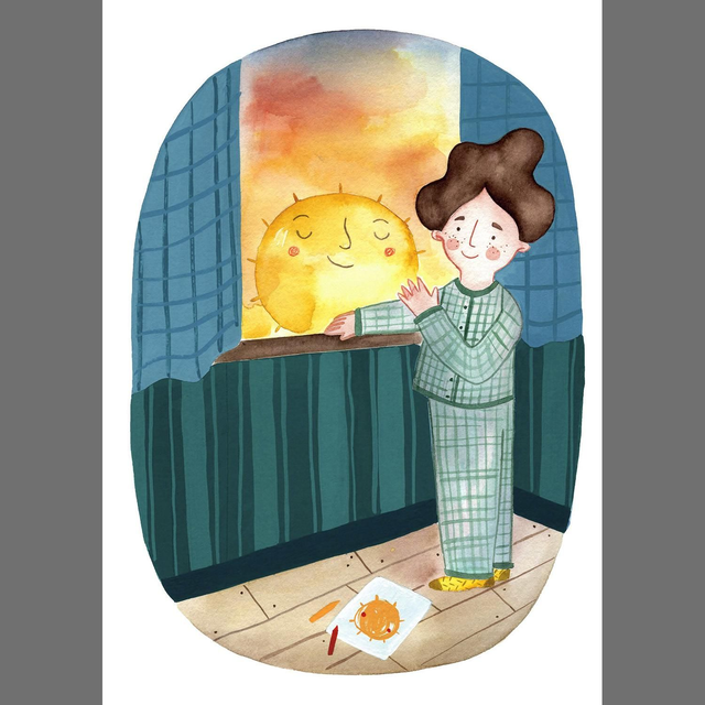 À demain, Soleil - Album illustré 32 pages cartonné