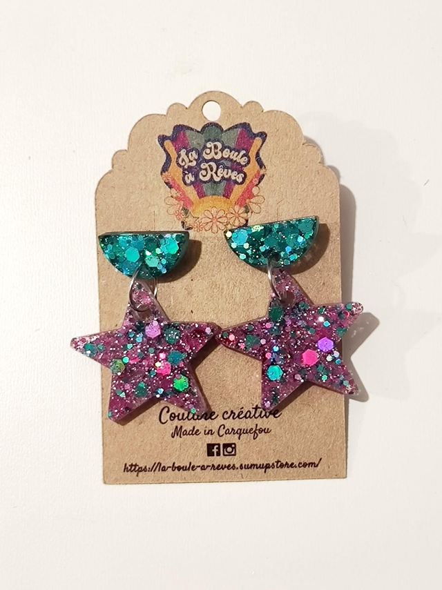 Boucles d'oreilles Crazy - C3