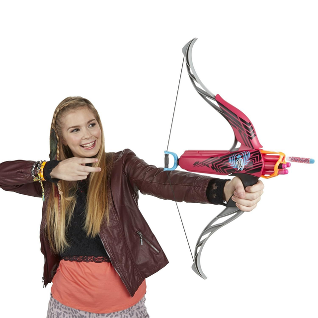 NERF Arbalète Rebelle 33x62cm + 4 Fléchettes 34,5x65cm