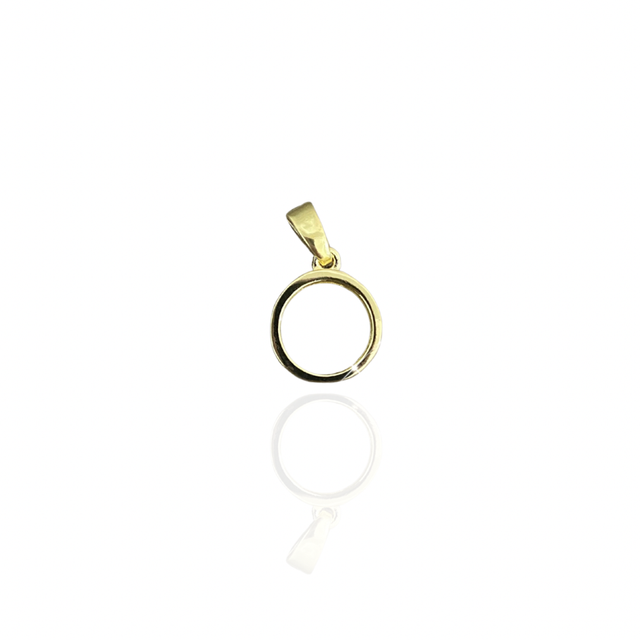 Mini Moldura Aro Mino Ouro 4mm