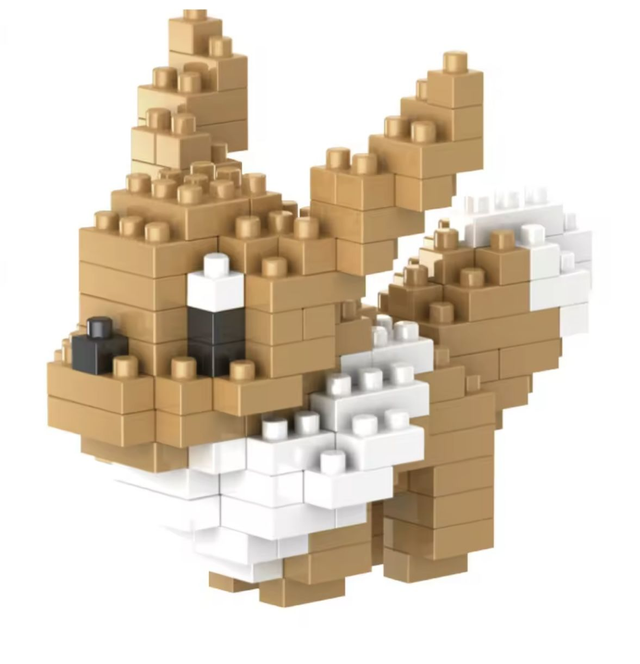 Eevee of Pokemon (Bricks Small Building Blocks)