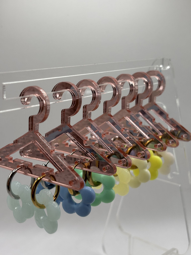 Boucles d'oreilles - Grande fleur