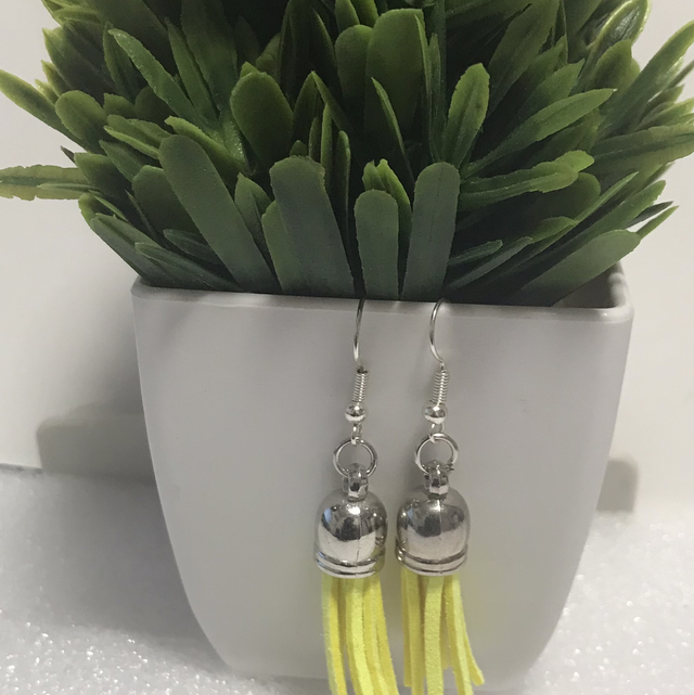 Yellow Dangling Earrings- YDE09
