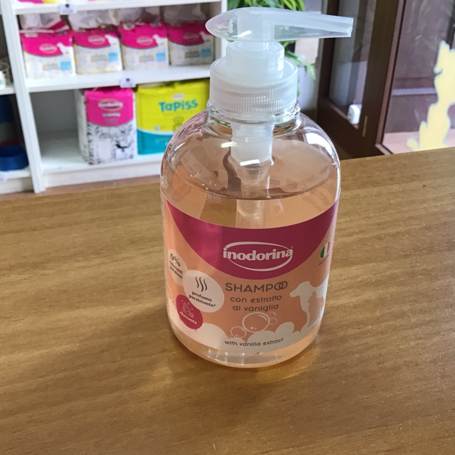 Inodorina Shampoo con estratto di vaniglia 300 ml concentrato