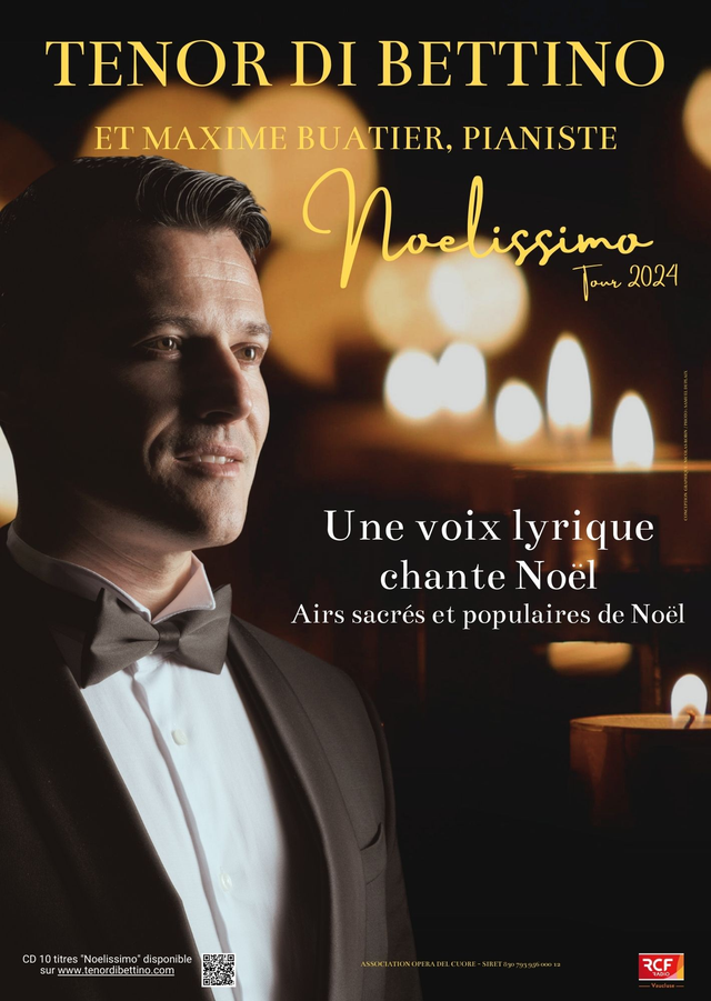 AFFICHE "NOELISSIMO" (TOURNEE 2024) 40 CM x 30 CM