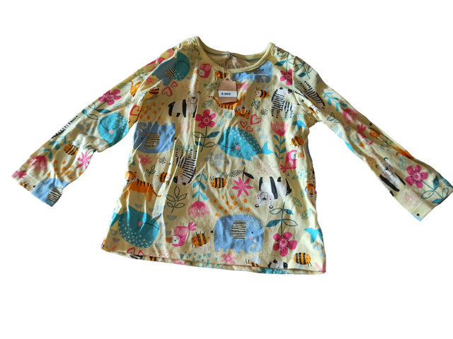 Tee-shirt manches longues 2-3 ans (Nutmeg)