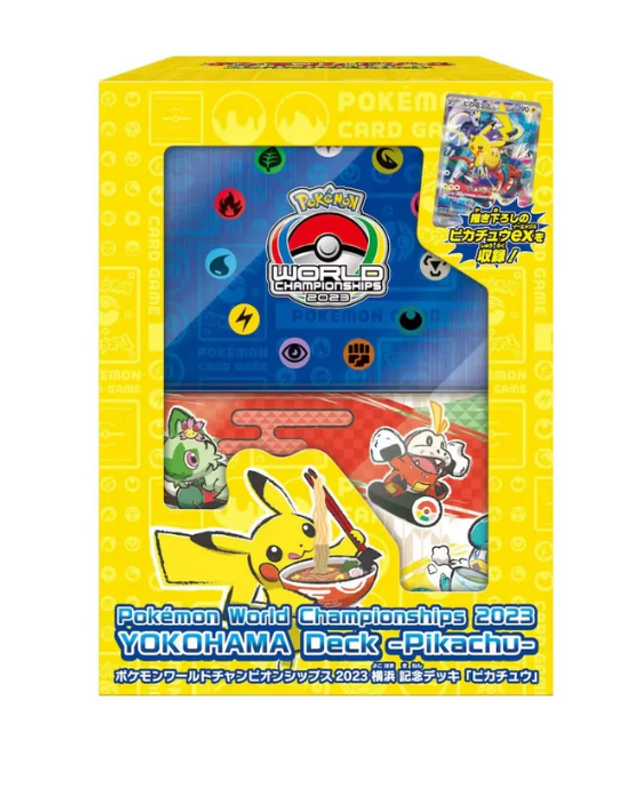  Acrílico para la baraja Yokohama del Campeonato Mundial Pokémon 2023 - Pikachu